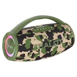 Zealot S97 80W Outdoor Portable RGB Light Bluetooth Speaker(Camouflage)