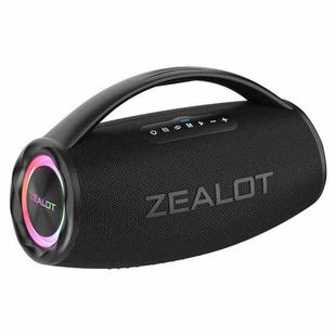 Zealot S97 80W Outdoor Portable RGB Light Bluetooth Speaker(Black)