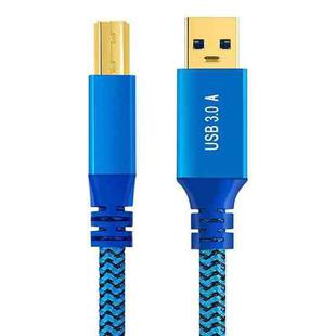Printer / Hard Disk USB 3.0 A Male to B Male Connector Cable, Length:2m(Blue)