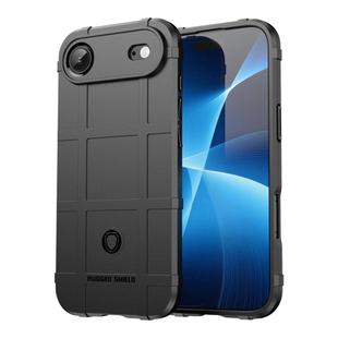 For iPhone 17 Air Full Coverage Shockproof TPU Phone Case(Black)