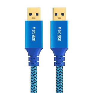 Printer / Hard Disk USB 3.0 Male to Male Connector Cable, Length:0.3m(Blue)