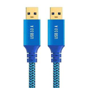 Printer / Hard Disk USB 3.0 Male to Male Connector Cable, Length:1m(Blue)