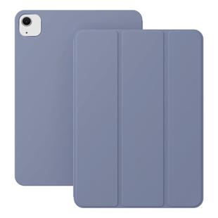 For iPad Air 11 2024 / 5 / 4 Ultra-thin Double-sided Clip Magnetic Smart Tablet Case(Lavender)