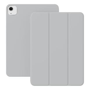 For iPad Air 11 2024 / 5 / 4 Ultra-thin Double-sided Clip Magnetic Smart Tablet Case(Grey)