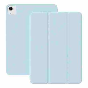 For iPad Air 13 2024 Ultra-thin Double-sided Clip Magnetic Smart Tablet Case(Sky Blue)