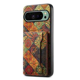 For Google Pixel 9 Card Slot Holder Phone Case(Autumn Yellow)