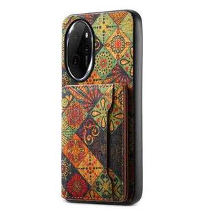 For Honor 100 Pro Card Slot Holder Phone Case(Autumn Yellow)