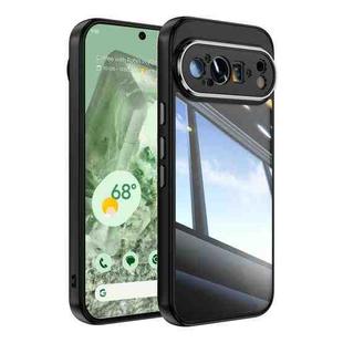 For Google Pixel 9 Acrylic Hybrid TPU Armor Shockproof Phone Case(Black)