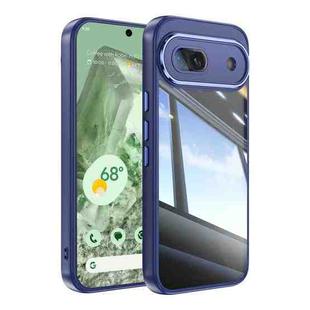 For Google Pixel 8a Acrylic Hybrid TPU Armor Shockproof Phone Case(Blue)