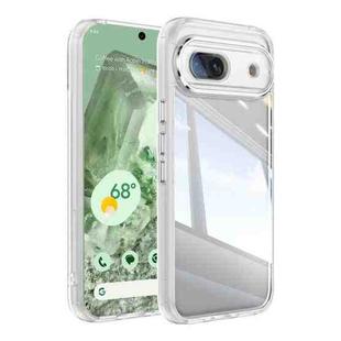 For Google Pixel 8a Acrylic Hybrid TPU Armor Shockproof Phone Case(Transparent)