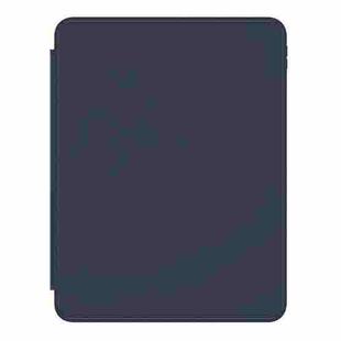 For iPad Pro 13 2024 Mutural Jianshang Series Smart Leather Tablet Case(Dark Blue)