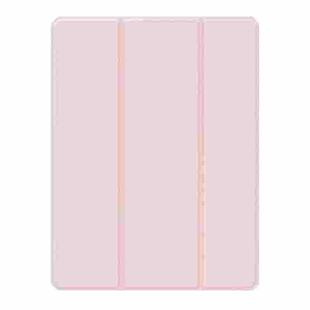 For iPad Pro 11 2024 Mutural Pinyue Series Smart Leather Tablet Case(Pink)