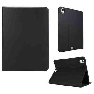 For iPad Air 13 2024 Stretch Voltage Plain Leather Smart Tablet Case(Black)