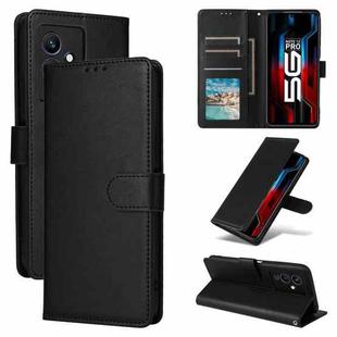 For Infinix Note 12 Pro 5G Multifunctional Horizontal Flip Leather Phone Case with Three Card Slot(Black)