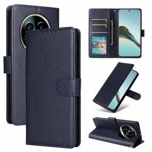 For Realme 13 Pro 5G 3-Card Slots Multifunctional Leather Phone Case(Navy Blue)