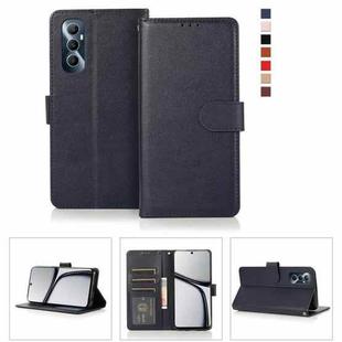 For Realme C65 4G 3-Card Slots Multifunctional Leather Phone Case(Navy Blue)