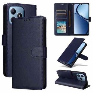 For Realme 14 Pro 5G Global 3-Card Slots Multifunctional Leather Phone Case(Navy Blue)