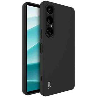 For Sony Xperia 1 VII IMAK UC-3 Series Shockproof Frosted TPU Phone Case(Black)