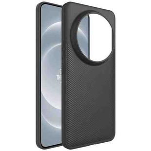 For Xiaomi 14 Ultra 5G imak 0.7mm Ultra Thin Ripple Texture Phone Case(Black)