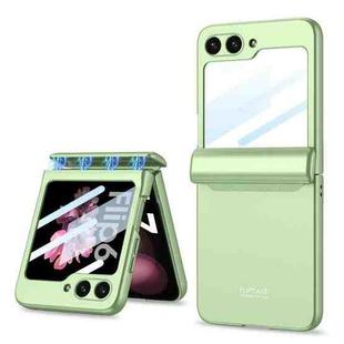 For Samsung Galaxy Z Flip6 GKK Integrated Magnetic Full Coverage Folding Phone Case(Matcha Green)