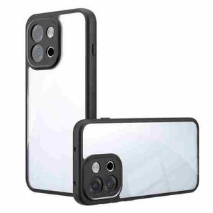 For OnePlus 13T Armor Precise Hole PC Hybrid TPU Phone Case(Transparent)