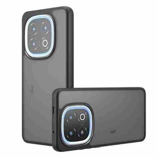 For vivo iQOO 13 Armor Big Pore PC Hybrid TPU Phone Case(Frosted Black)