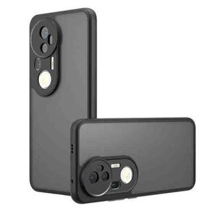For vivo S20 Pro Armor Precise Hole PC Hybrid TPU Phone Case(Frosted Black)