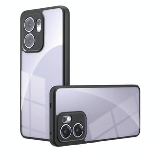For OPPO Reno13 F 5G Armor Precise Hole PC Hybrid TPU Phone Case(Transparent)