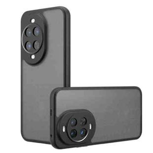 For Huawei nova 14 Ultra Armor Precise Hole PC Hybrid TPU Phone Case(Frosted Black)