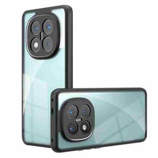 For Redmi Note 14 Pro+ 5G Armor Precise Hole PC Hybrid TPU Phone Case(Transparent)
