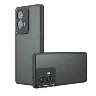 For Motorola Edge 50 Fusion Armor Precise Hole PC Hybrid TPU Phone Case(Frosted Black)