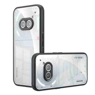 For Nothing Phone 2a Armor Precise Hole PC Hybrid TPU Phone Case(Transparent)