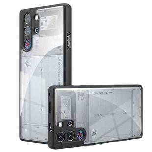 For ZTE nubia Red Magic 10 Pro / 10 Pro+ Armor Precise Hole PC Hybrid TPU Phone Case(Transparent)