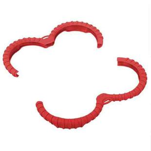For DJI Avata 2 Sunnylife Drone Anti-Collision Protective Cover Propeller Ring Stripes(Red)