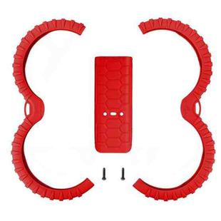 For DJI Avata 2 Sunnylife Drone Anti-Collision Protective Cover Combo Case Kit(Red)