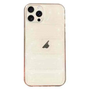 For iPhone 11 Pro Eiderdown Airbag Glossy TPU Phone Case(Transparent)