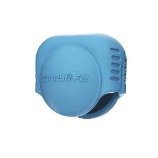 For Insta360 X4 Sunnylife Silicone Shockproof Case Lens Cover(Blue)