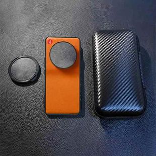 For Xiaomi 14 Ultra JSR Phone Case with Filter Adapter Ring & Storage Box(Orange)