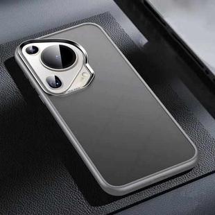 For Huawei Pura 70 Ultra SULADA Skin Feel Matte Shockproof Phone Case(Grey)