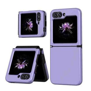 For Samsung Galaxy Z Flip6 5G Flat Skin Feel TPU+PC Shockproof Phone Case(Purple)