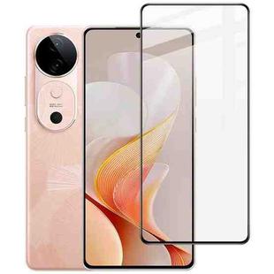 For vivo S19 5G / iQOO Z9 5G Global imak 9H Surface Hardness Full Screen Tempered Glass Film Pro+ Series