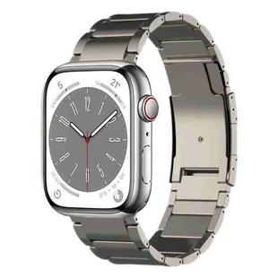 For Apple Watch Series 8 41mm Titanium Metal Watch Band(Titanium)