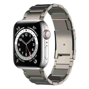 For Apple Watch Series 6 40mm Titanium Metal Watch Band(Titanium)