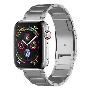 For Apple Watch Series 4 44mm Titanium Metal Watch Band(Silver)