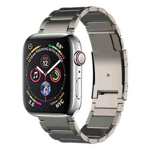 For Apple Watch Series 4 40mm Titanium Metal Watch Band(Titanium)