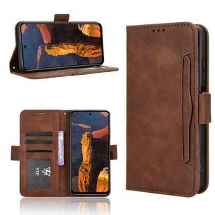 For itel A95 5G Skin Feel Calf Texture Card Slots Leather Phone Case(Brown)