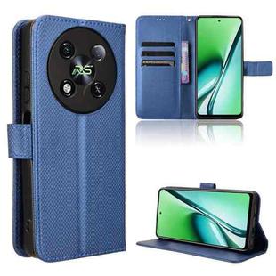 For Itel RS4 Diamond Texture Leather Phone Case(Blue)