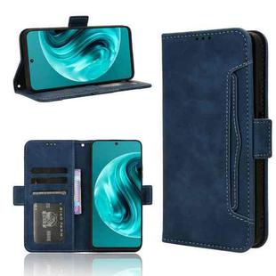 For Huawei nova 12i 4G / Enjoy 70 Pro 4G Skin Feel Calf Texture Card Slots Leather Phone Case(Blue)