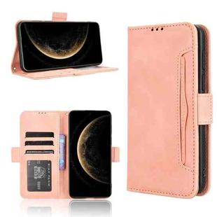 For Huawei Mate 70 Skin Feel Calf Texture Card Slots Leather Phone Case(Pink)