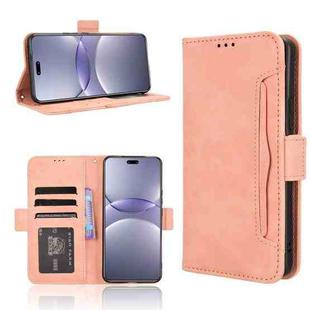 For Huawei nova 13 Pro 5G Skin Feel Calf Texture Card Slots Leather Phone Case(Pink)